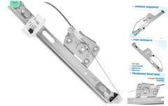 Rear Right Passenger Side Power Window Regulator Without Motor Compatible with