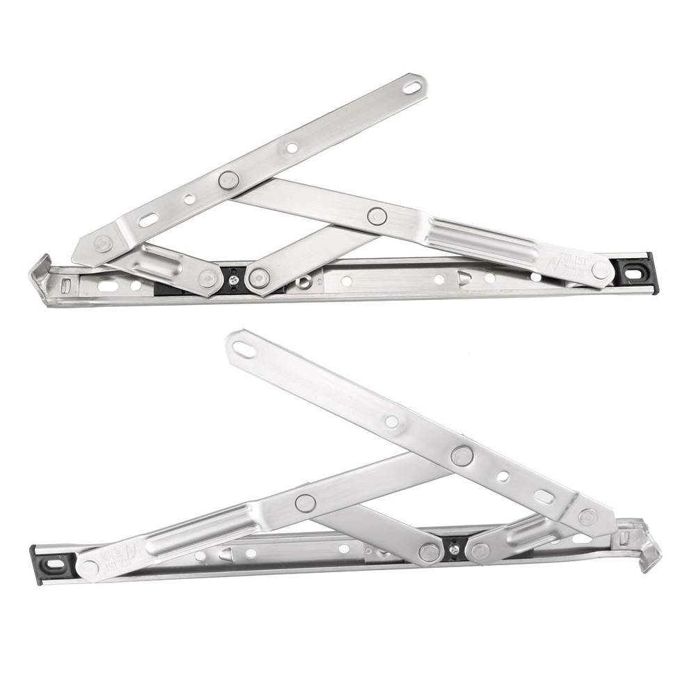 12-Inch Hanging/Casement Window Hinge, 202 Stainless Steel 2pcs