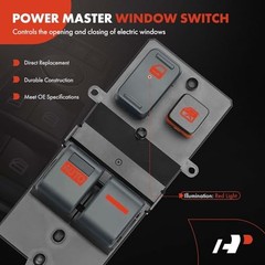 Master Power Window Switch Compatible with Honda Accord 2003 2004, Coupe,
