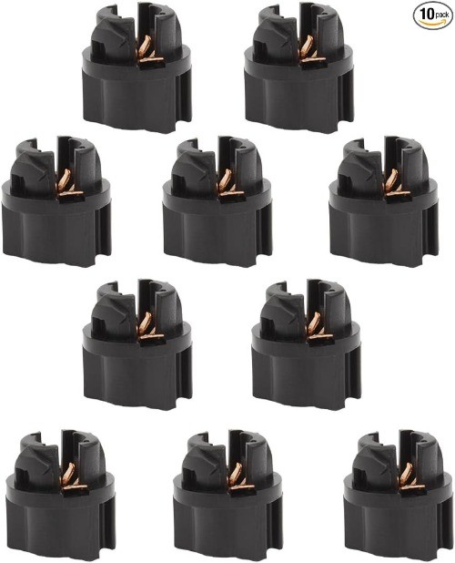 T5 73 74 Twist Socket for Car Dashboard Instrument Panel Gauge Cluster Light Bul