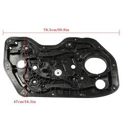 Front Left Power Window Regulator Without Motor Replacement for 82471-3Y010