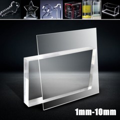 Plastic Panels Sheet 2mm-10mm Clear Panel Laser Plastic Extrude Cut To Any Size