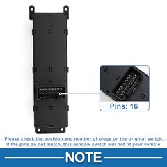 Power Window Switch No.935701D2003W Front Left Driver Side Window Control