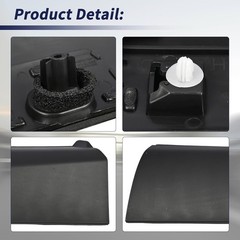 Door Lower Molding Trim Compatible with Mitsubishi Rear Right Passenger Side
