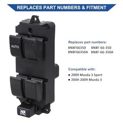 BN8F66350A Master Power Window Switch Front Left Driver Side Compatible with