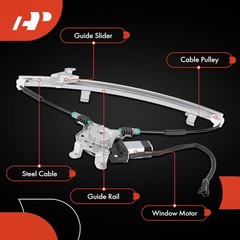Power Window Regulator with Motor Compatible with Altima Front Passenger(RH)