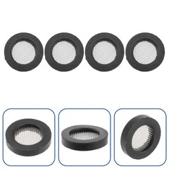 20Pcs Reusable Rubber Gasket with Stainless Steel Filter for Faucet and Shower