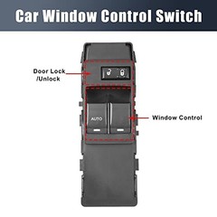 Front Left Driver Side Power Window Switch for Dodge Dakota 07-10 Extended Cab