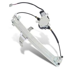 Passenger Side Power Window Regulator With Motor Fit Front Right Black/White
