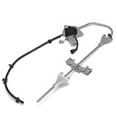 Right Passenger Side Electric Power Window Regulator with 2-Pin Plug Motor