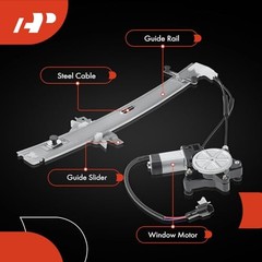 Power Window Regulator with Motor Compatible with Kia Front Driver (LH)