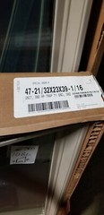 Andersen 400 Series Trapezoid Roof Pitch Windows 3 Window Set Sandtone 144″x72″