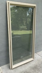 Five 35”x70” Tan Vinyl Picture Windows Double Pane Fully Tempered Glass