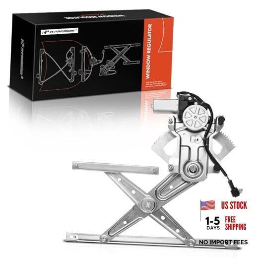 Power Window Regulator with Motor Compatible with Kia Sorento Rear Driver (LH)
