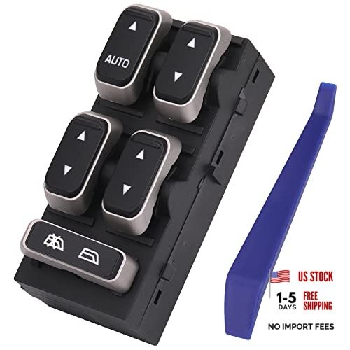 Lincoln Power Master Window Switch – Front, Left, Driver, Side