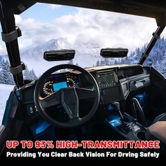 Vented Full Windshield Compatible with 2016-2025 General 1000, General 4