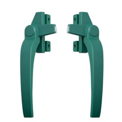 1X Aluminum Alloy Casement Window Handle Lock Left/Right Hand Anti-theft Lock