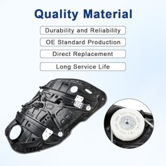 Front Right Passenger Side Power Window Regulator Compatible with Kia Optima