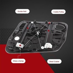 Power Window Regulator with Panel Without Motor Front Left Driver Side