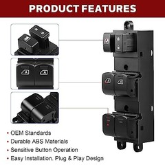 Master Power Window Switch Compatible with Nissan Titan 2004-2015 | Fit for