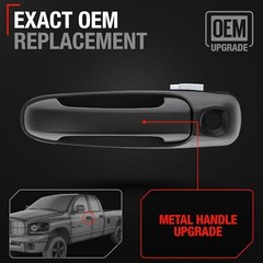 Exterior Front Driver Door Handle, Upgraded Metal – Front Driver Side Handle