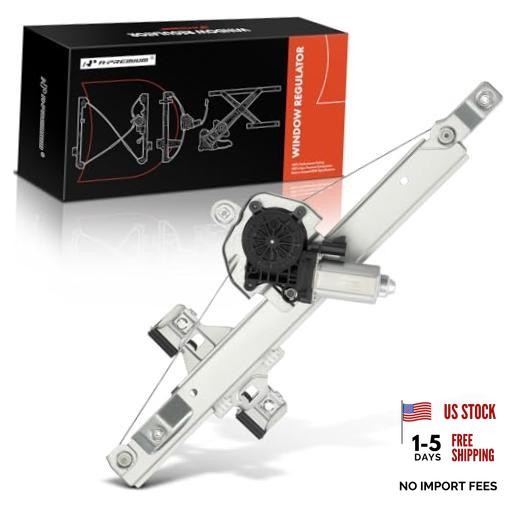 Electric Power Window Regulator with Motor Compatible Rear Driver Side (LH)
