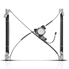 Electric Power Window Regulator with Motor Compatible with Front Passenger