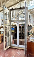 French Window Set in Jamb, 28 Lite, 121.5″ Tall
