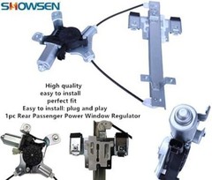 SHOWSEN Rear Passenger Power Window Regulator Rear Passenger Side 741-391