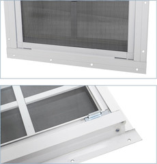Upgraded Shed Windows 2 Pack, 30″ X 36″ Windows with Tempered Glass and Stainles