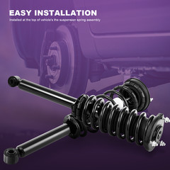 Front Struts w/ Coil Spring Assy For 2014-15 Chevy Chevrolet Malibu 2016 Limited
