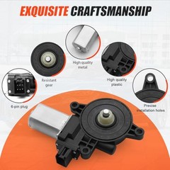 Power Window Lift Motor Compatible with Mazda 2 (2011-2014), Front driver Side