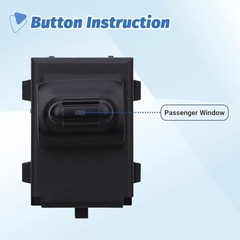 Passenger Side Power Window Switches, Compatible with 2002-2009 Dodge Ram 1500