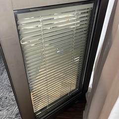 Euro Aluminum casement Windows, magnetic blinds, tempered glass, 24x36x3 1/2