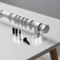 6 Pcs Blind Cover Clips Curtain Retainer Holder Roller Pull Plastic