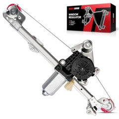 Rear Driver Side Power Window Regulator with Motor Assembly, 741-166 Replace
