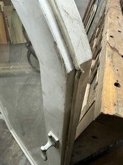 Spanish style arched window single pane 51.5 X 28.5
