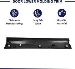 Door Lower Molding Trim Compatible with Mitsubishi Rear Right Passenger Side