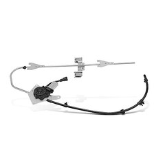 Right Passenger Side Electric Power Window Regulator with 2-Pin Plug Motor