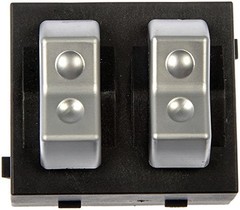 901-402 Front Driver Side Power Window Switch 2 Button Compatible with Select