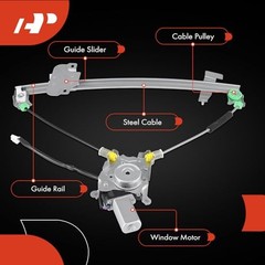 Power Window Regulator with Motor Compatible with Mazda Front Passenger (RH)