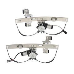 Rear Left+Rear Right Power Window Regulator with Motor 2004-2008 for Pontiac
