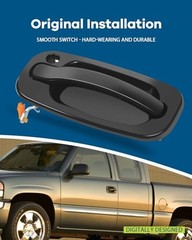 Exterior Door Handle,Front Door Handle Driver Left Side,Replacement for 2002