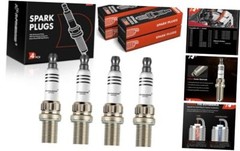 Iridium Platinum Spark Plugs Compatible with Mini Cooper 2007-2015, Cooper