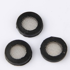 50Pcs Reusable Silicone Seal O Ring Washer with Steel Mesh for Shower Hose