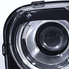 Halogen Model Headlights Assembly Compatible with Dodge Challenger 2015 2016