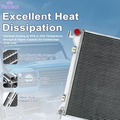 3Row Radiator for 1997 1998 1999 2000 Dodge Dakota Durango 3.9L 5.2L 5.9L