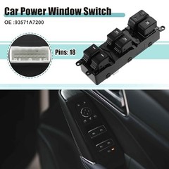 Front Left Driver Side Master Power Window Switch Replaces Fit for Kia Forte