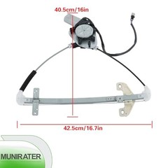 Rear Left Power Window Regulator with Motor Replacement for Civic Sedan 2001