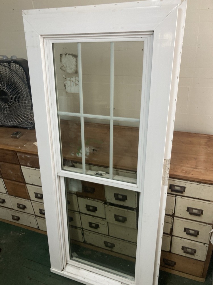 PlyGem New Construction Double Hung Window With Grids 26” W X 65-1/4” H See Note